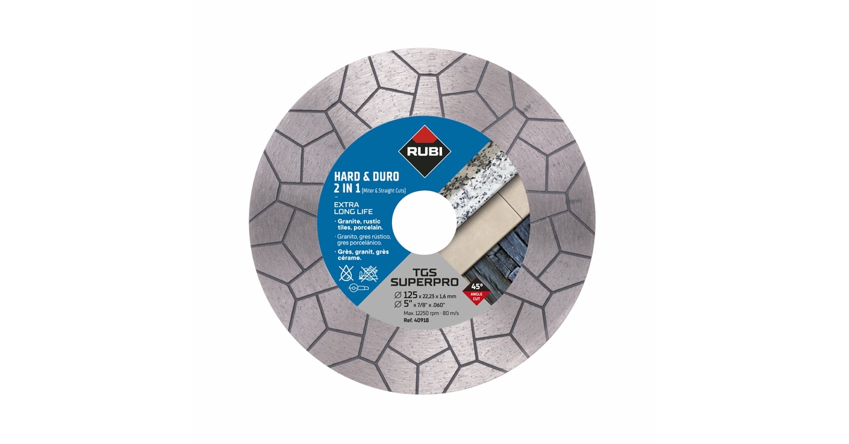 Disco Diamante Rubi Continuo Tvr 115 Mm Super Pro #30986 | Cuotas Sin Interés